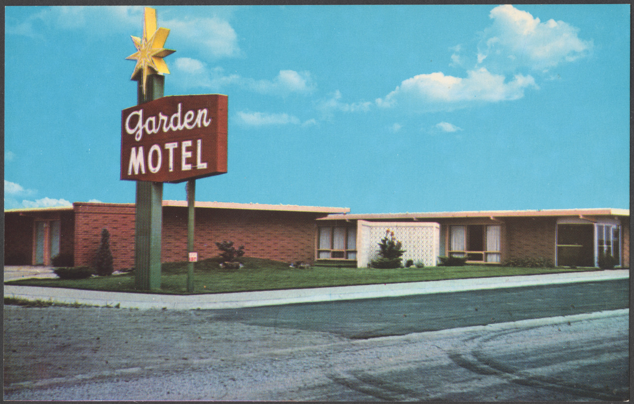 Garden Motel, U.S. Route 140, 156 & State 14, Ellsworth, Kansas