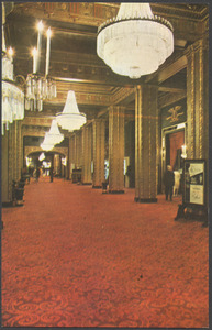 The Fairmont Roosevelt lobby, Fairmont Roosevelt Hotel, New Orleans, Louisiana 70140