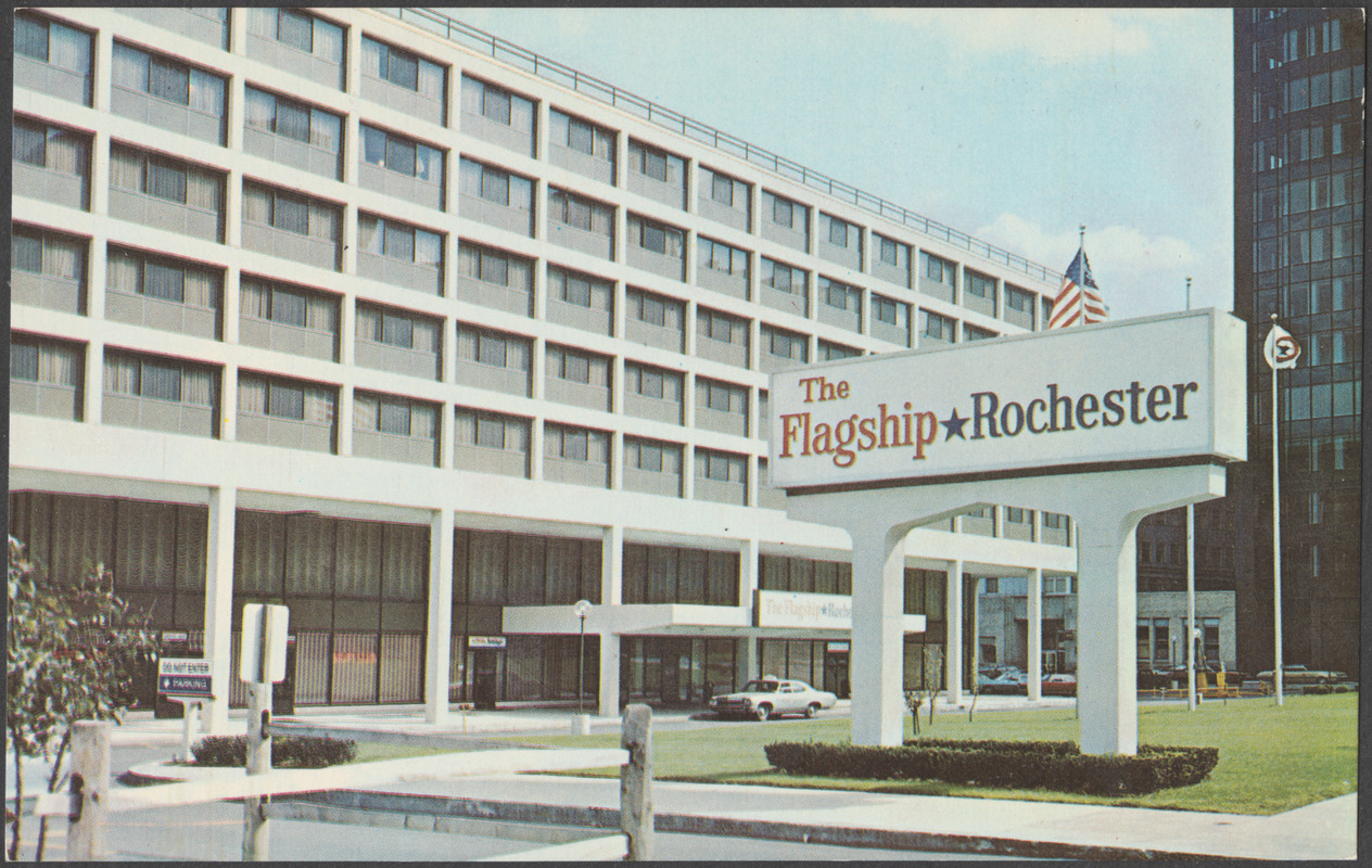 Flagship Motel located on State Street, Rochester, N.Y. Digital Commonwealth