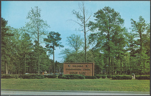 Entrance to Fort Lee, Virginia