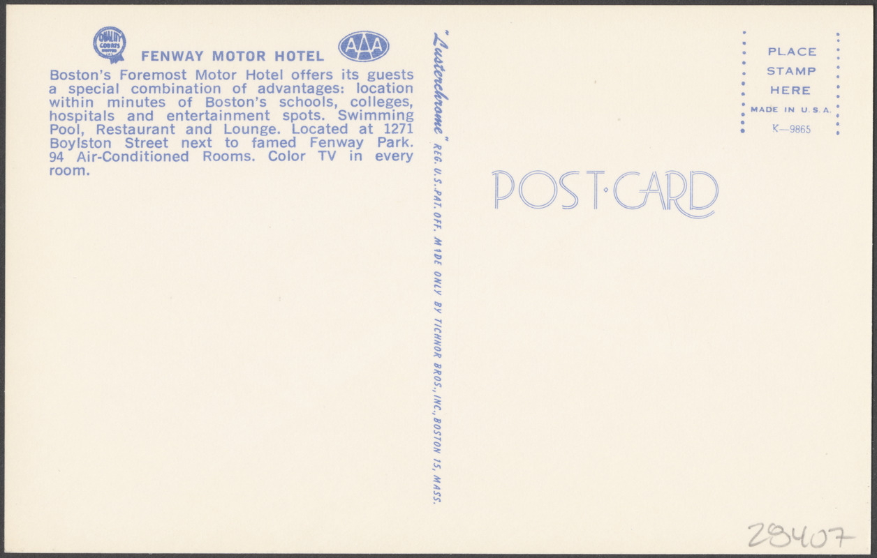 Fenway Motor Hotel