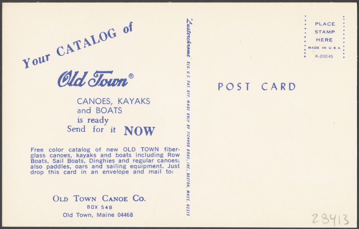 Old Town kayaks, Old Town, Maine