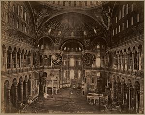 Constantinople, Ste. Sophie, interieur