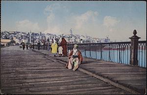 Constantinople. Le vieux pont