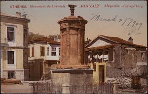 Athènes. Monument de Lysicrate