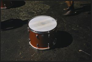 Drum on ground