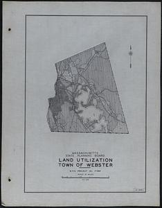 Land Utilization Town of Webster
