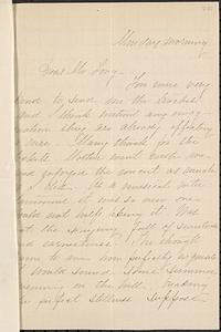 Letter from Mary W. Glover to John D. Long