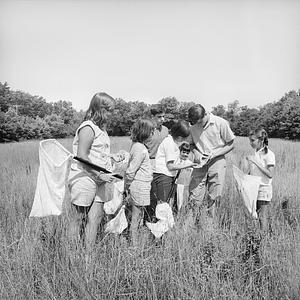 Catching butterflies, Children's Museum, South Dartmouth, MA