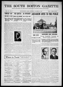 South Boston Gazette, November 30, 1912