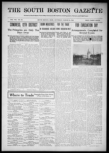 South Boston Gazette, March 14, 1914