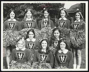 Sports Cheerleaders. Weymouth.