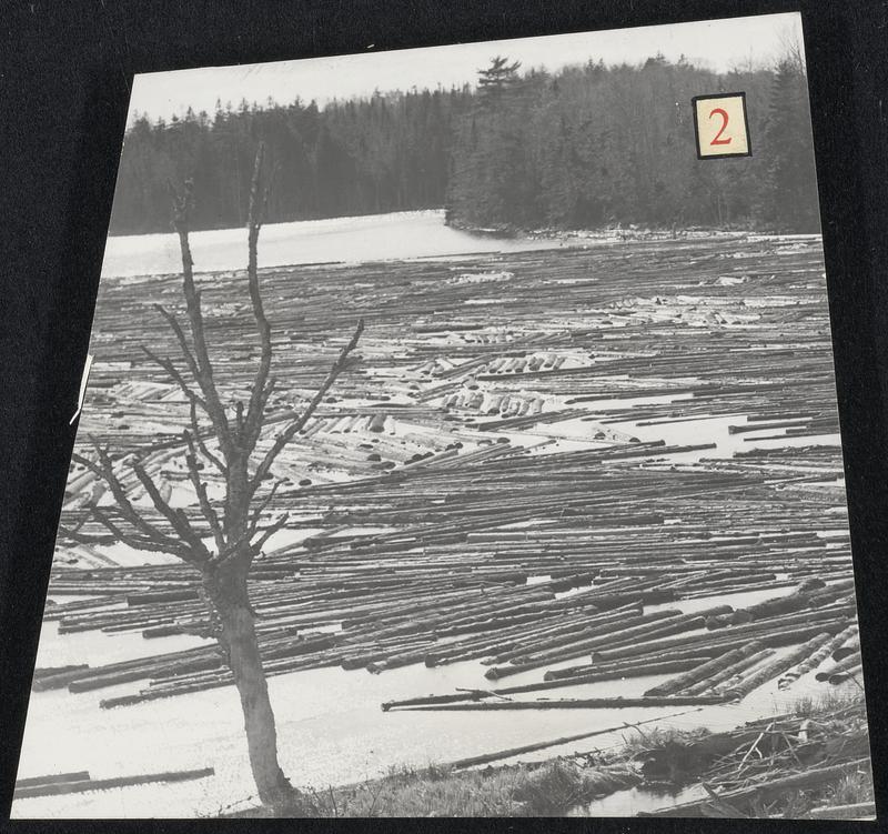 Big Spring logging in Maine. - Digital Commonwealth