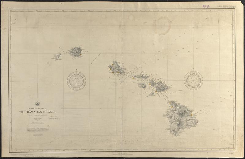 North Pacific Ocean, the Hawaiian Islands