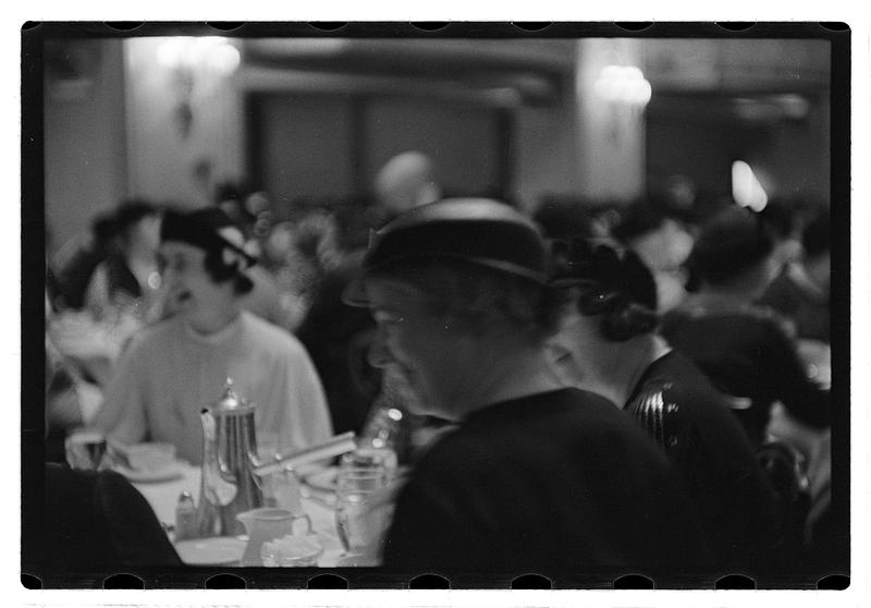 Mrs. Cecil R. Nickolls, at Youth Conference - Hotel Statler