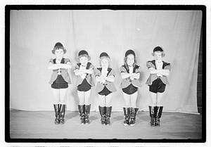 Girls in costume