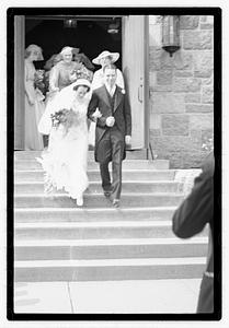 Wedding, daughter of Mrs. Richard Howard taken at Presentation Church Oak Sq. Brighton