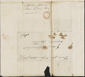 Apollos Johnson to George Coffin, 20 January 1834