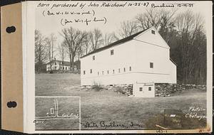 White Brothers Co., barn, Barre, Mass., Mar. 26, 1928