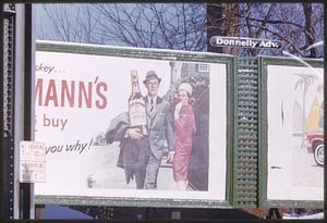 Fleischmann's whiskey billboard, Boston