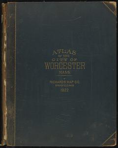 Richards standard atlas of the city of Worcester, Massachusetts