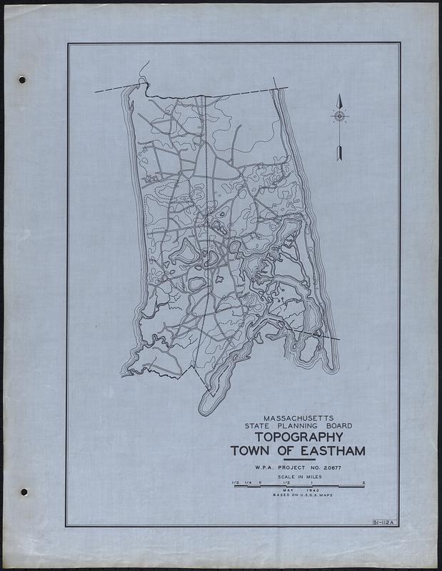 Topography Town of Eastham Digital Commonwealth