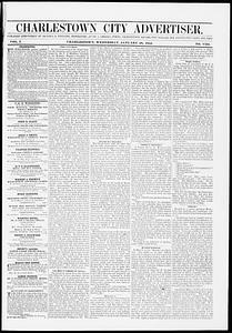Charlestown City Advertiser, January 28, 1852