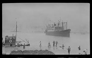 SS President McKinley in Kobe Harbor