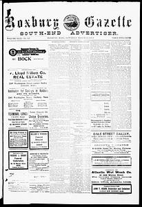 Roxbury Gazette and South End Advertiser, March 25, 1911