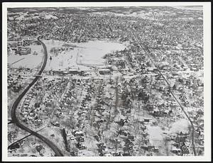 Weather. Blizzards. 1956. Melrose.