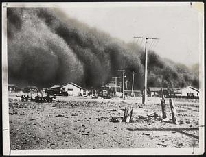 Texas dust storm - 1936