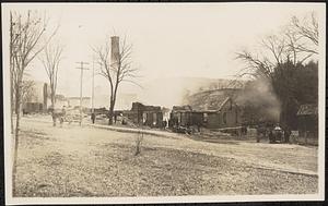 Government Mill Fire, 1892, Pittsfield Steamer