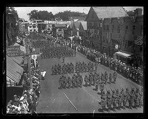 Parade in Plymouth, Massachusetts