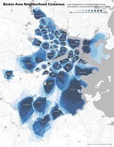 Boston area neighborhood consensus