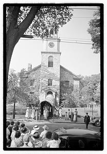 Wedding of Kinsman's daughter at Newburyport