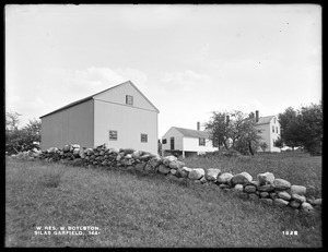 Wachusett Reservoir, Silas Garfield's house, on the northerly side of Newton Street, from the northwest, West Boylston, Mass., Aug. 2, 1898