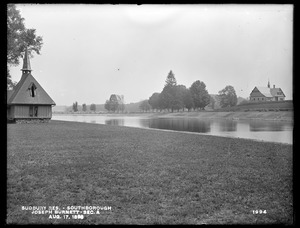 Sudbury Reservoir, Section A, land of Joseph Burnett, south of stable where row of elms formerly stood, from the west (compare with No. 1388), Southborough, Mass., Aug. 17, 1898