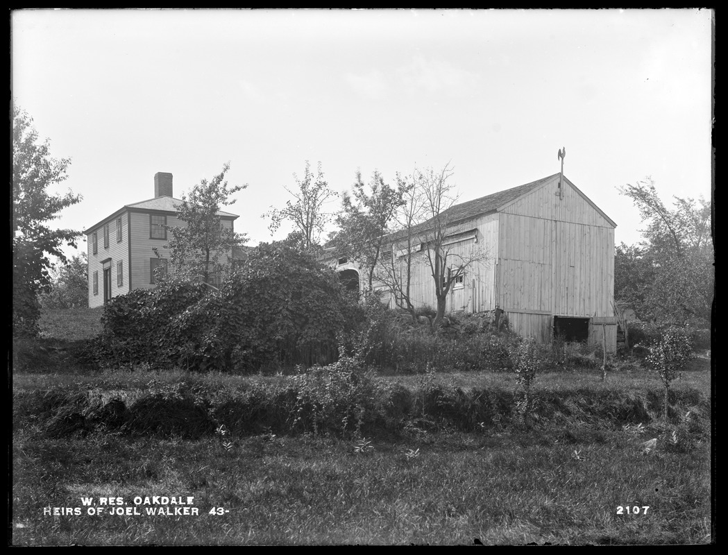 Wachusett Reservoir, Heirs of Joel Walker's buildings, on the northerly