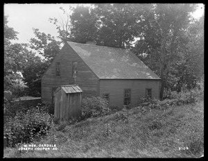 Wachusett Reservoir, Joseph Cooper's house, on the northerly side of Hosmer Street, from the north, Oakdale, West Boylston, Mass., Sep. 20, 1898