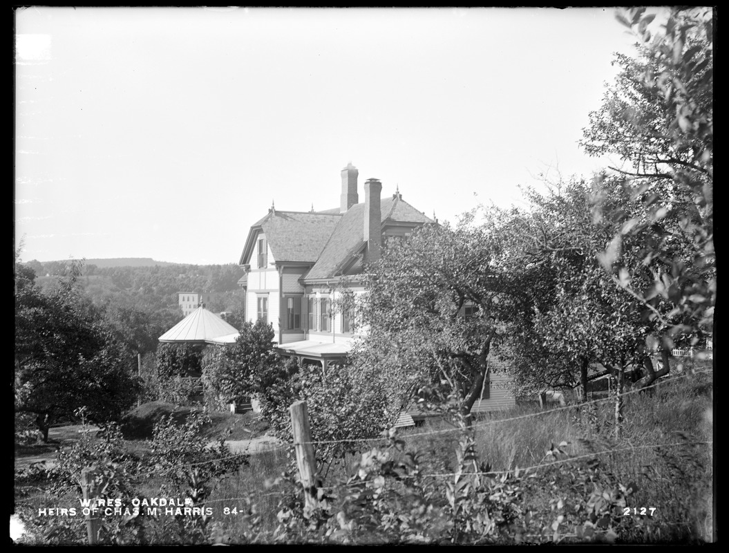 Wachusett Reservoir, Heirs of Charles M. Harris' house, on the easterly