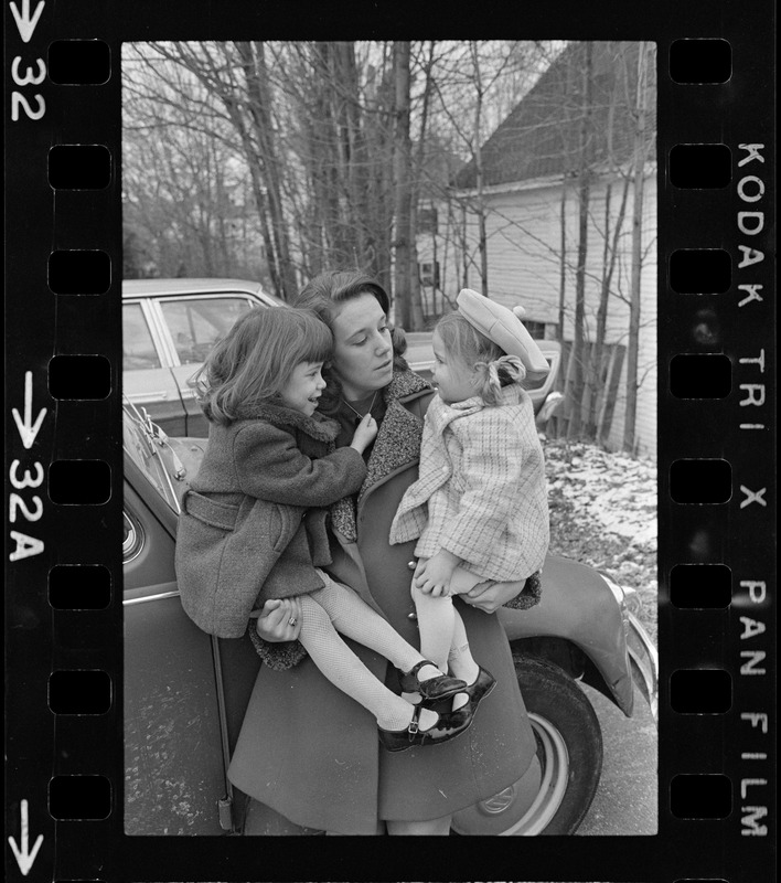 Charlotte MacPhail, POW wife, and her daughters