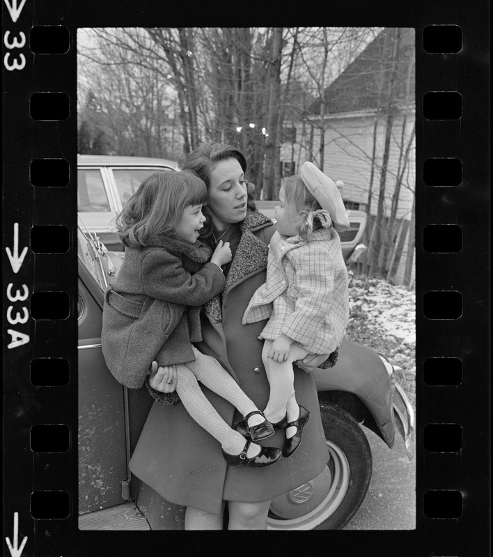 Charlotte MacPhail, POW wife, and her daughters