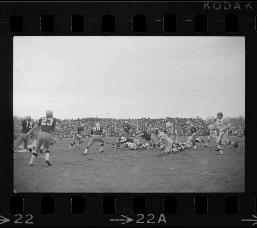 Boston College Holy Cross football game Digital Commonwealth