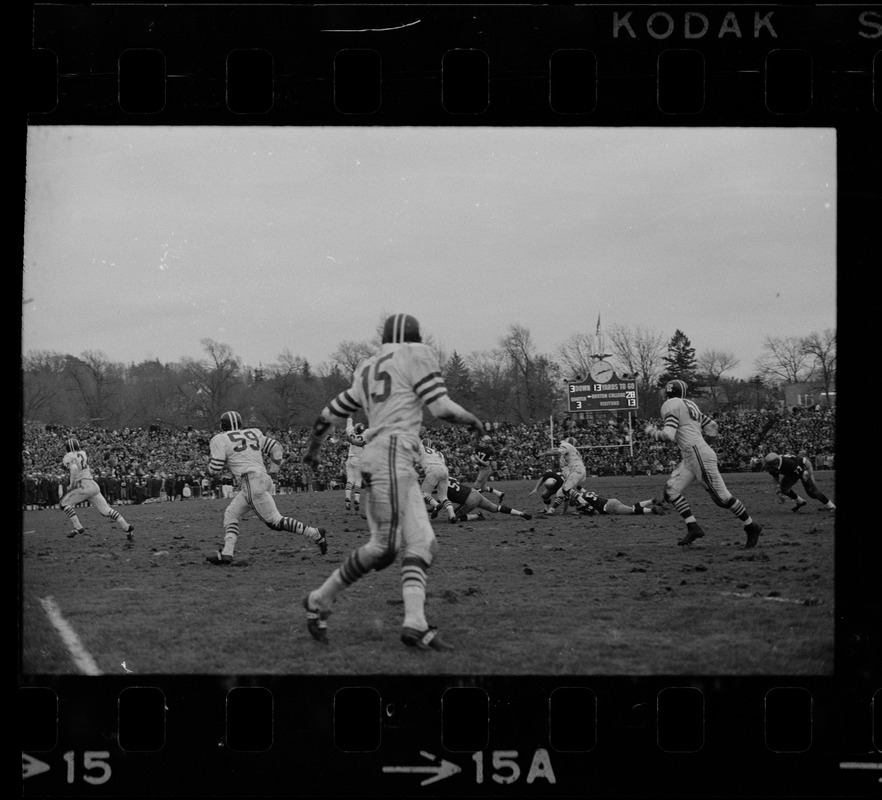 Boston College Holy Cross football game Digital Commonwealth