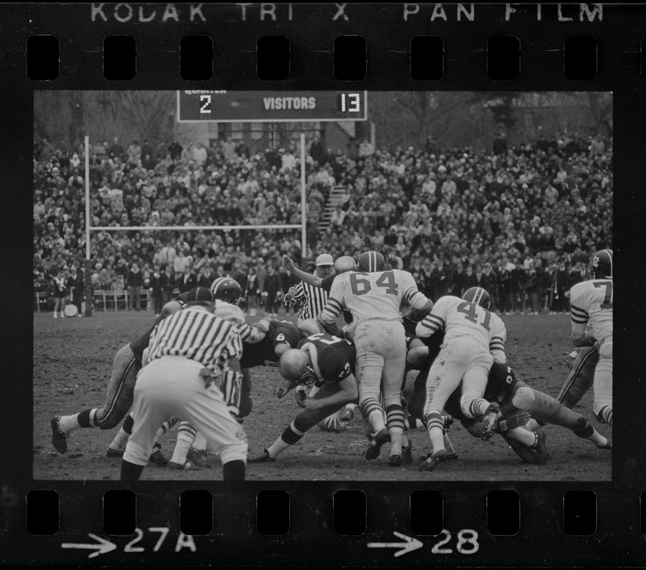 Boston College Holy Cross football game Digital Commonwealth