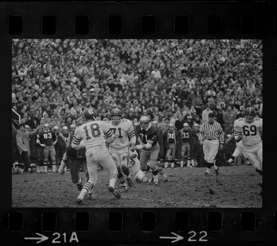 Boston College Holy Cross football game Digital Commonwealth