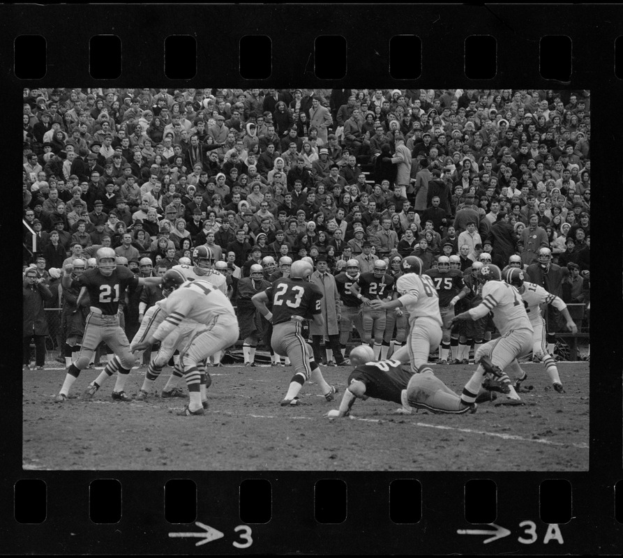 Boston College Holy Cross football game Digital Commonwealth