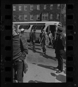 Anti-war protest at Boston Army Base