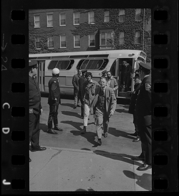 Anti-war protest at Boston Army Base