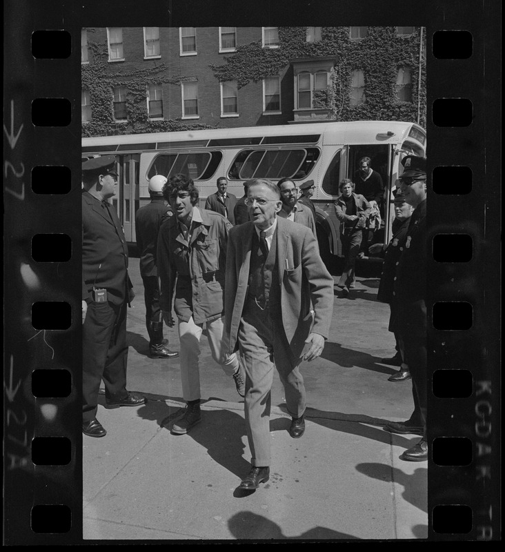 Anti-war protest at Boston Army Base